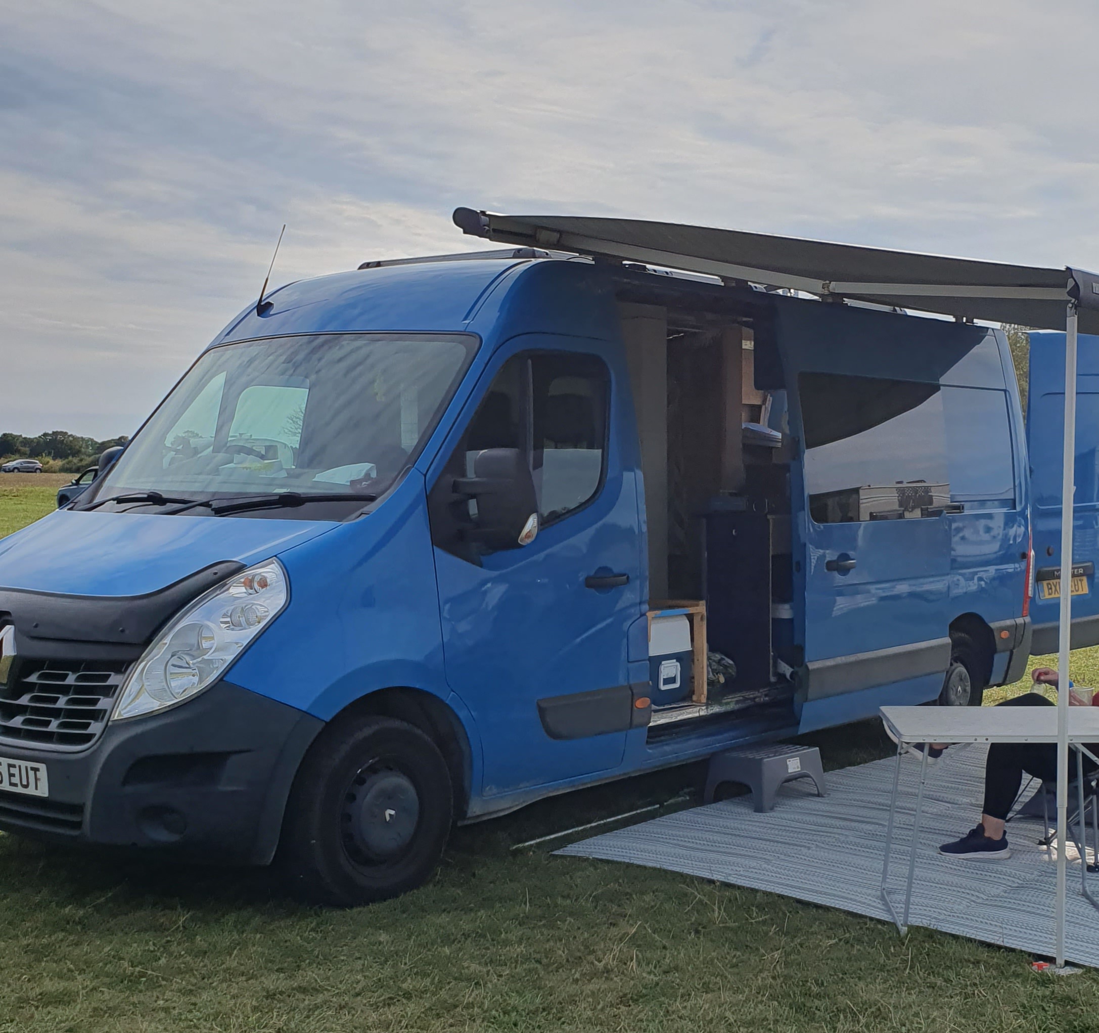 My Blue Renault Master Van