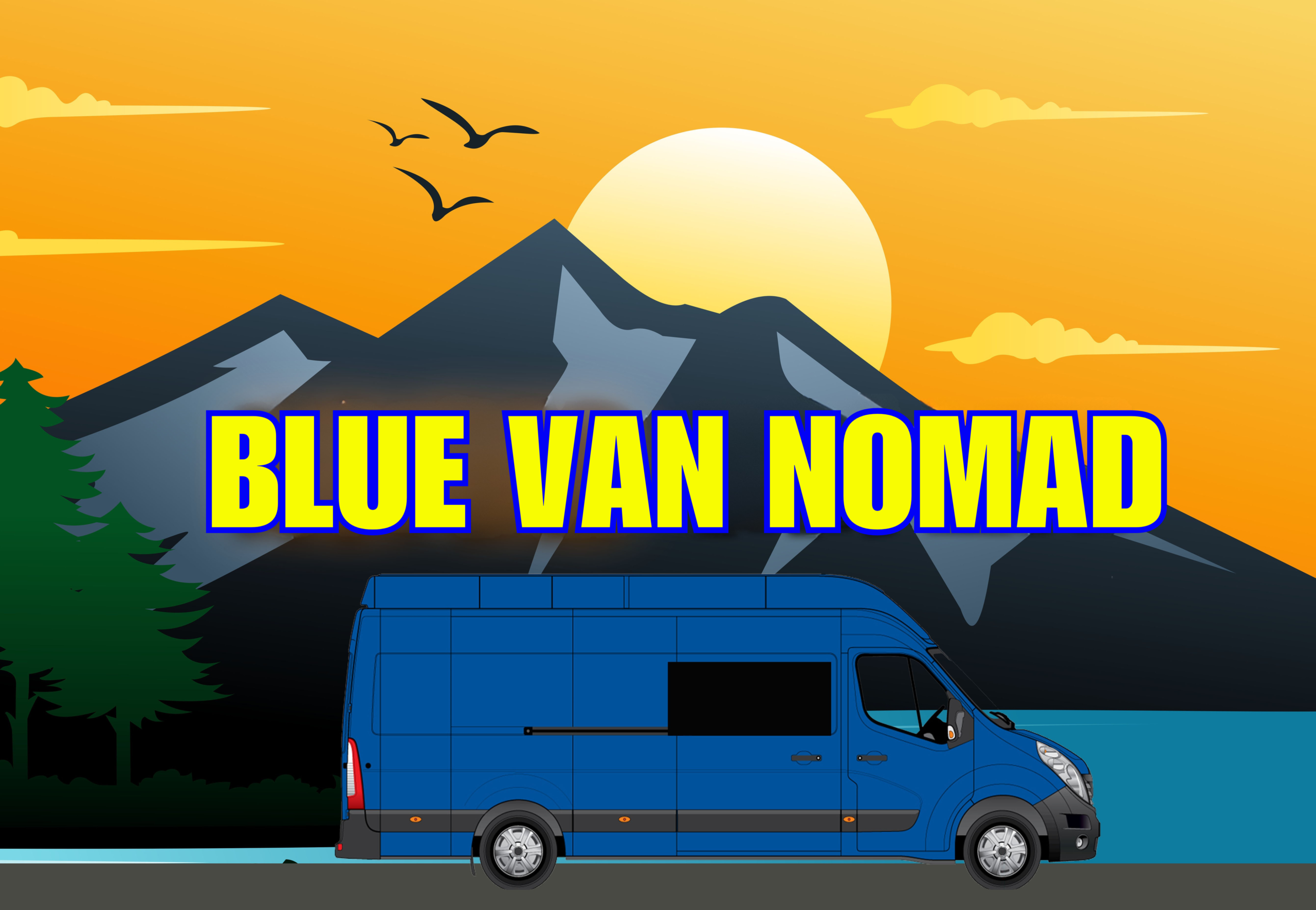 Blue Van Nomad Logo
